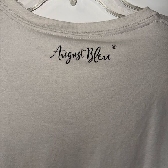 Next Level Apparel Cream Cow Graphic Tee - Picture 5 of 5